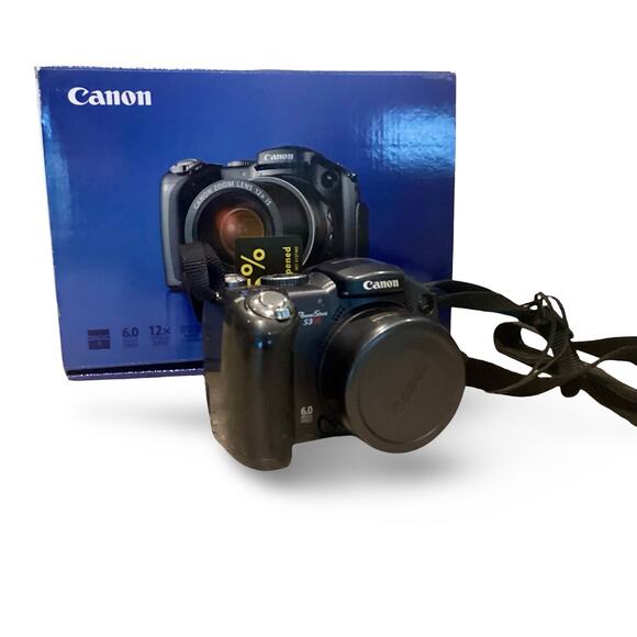 Canon PowerShot S3 IS Digital Camera - Picture 1 of 16